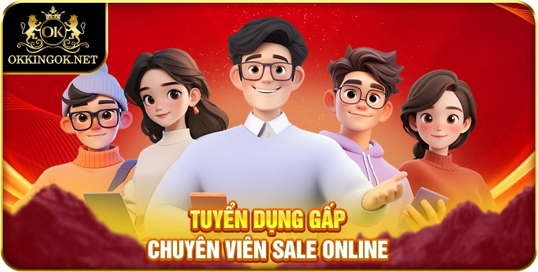 Tuyển dụng gấp chuyên viên Sale online